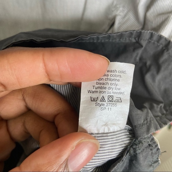 J. Crew Gray and Black Tunic Top - Picture 5 of 7